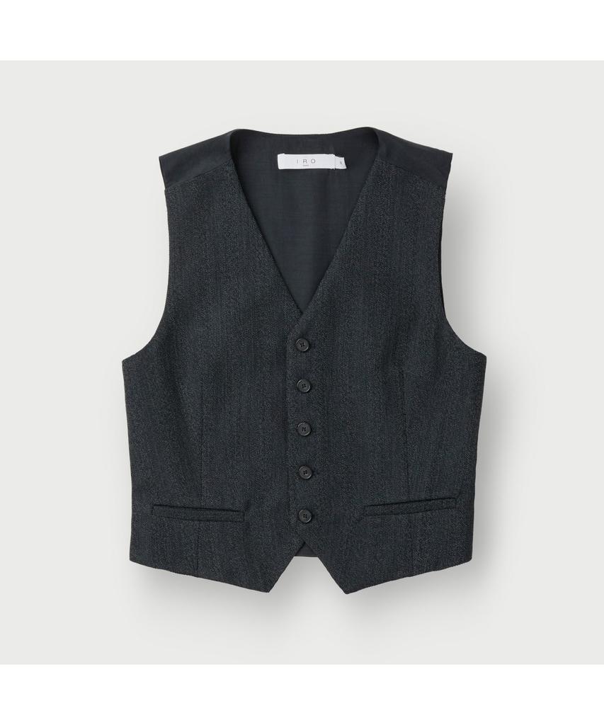 IROWOMEN Benyo Waistcoat Vest Top Iosaw25106Bks