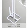 Yamazaki Tower Kitchen Paper Holder White 6781 (W11 x D11 x H26.5cm)