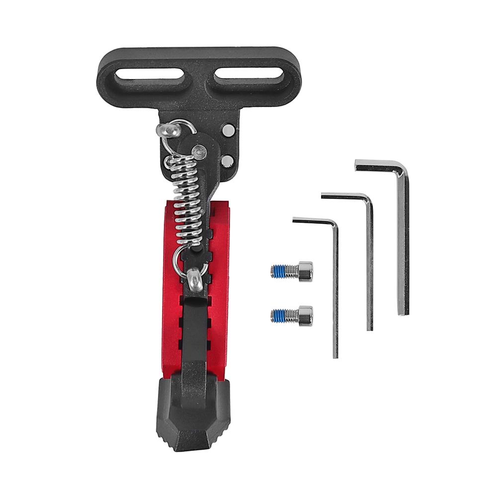 For Electric Scooters Kickstand Side Parking Bracket Support Side Vertical Mounting V2.0 Adjustable Foot Bracket Parts