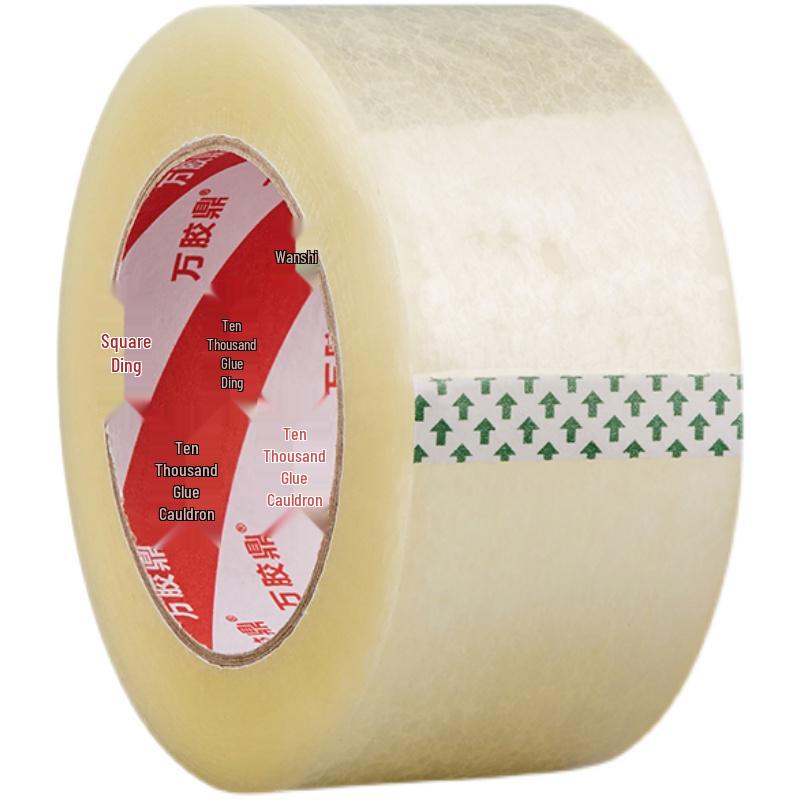 Прозрачная упаковочная лента с высокой адгезией для запечатывания коробок