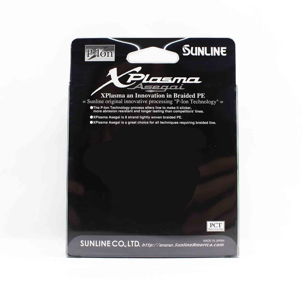 Sunline PE Line Asegai Xplasma 330 ярдов PE 2 20 фунтов Светло-зеленый (6773)