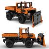 Fashion Technical 1264PCS MOC Building Blocks Truck Model Unimog U1400 Snowplow Cars MOD 42126 F-150 DIY Bricks Toys Assemble Gifts