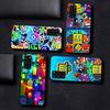 Чехол для телефона Game Geometry Dash Для Samsung S 24 Fe 25 Ultra Plus 20 Lite 21 30 22 23 24 22 Ultra 5G Fundas
