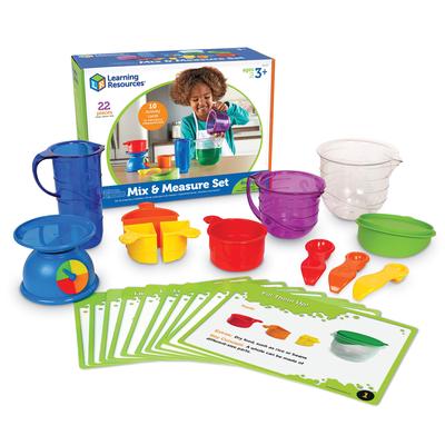 Набор для первого эксперимента по измерению Learning Resources, игрушка LER 2783, оригинал