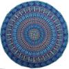 Indian Mandala Circle Round Roundie Beach Picnic Throw Table Cloth Boho Hippie Blanket Bohemian Yoga Mat Throw Handmade Tablecloth Throw