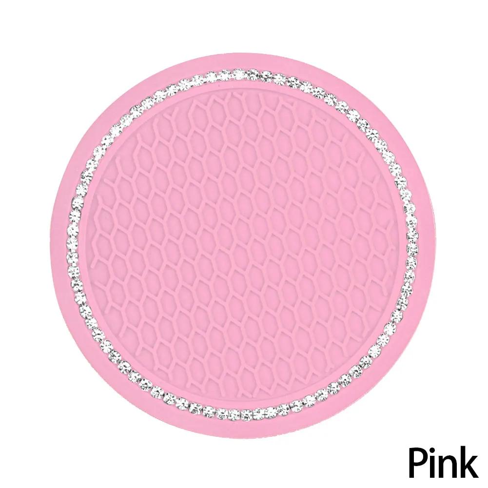 1 шт. автомобильный держатель для стакана с водой из стразов, противоскользящий коврик, силикагель, нескользящий автомобильный коврик для салона автомобиля Mini Cooper