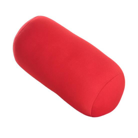Цилиндрическая подушка Встроенные частицы пены Рулонная подушка из микрошариков Мягкая диванная подушка Подушка для сна в спальне Подушка для шеи Подставка для спины Отдых