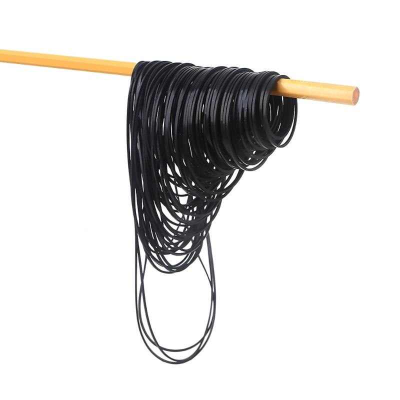 50/100 шт. Смешанный размер Квадратный ремень для кассетной магнитолы 1 мм для рекордера, репитера, DVD-приводов