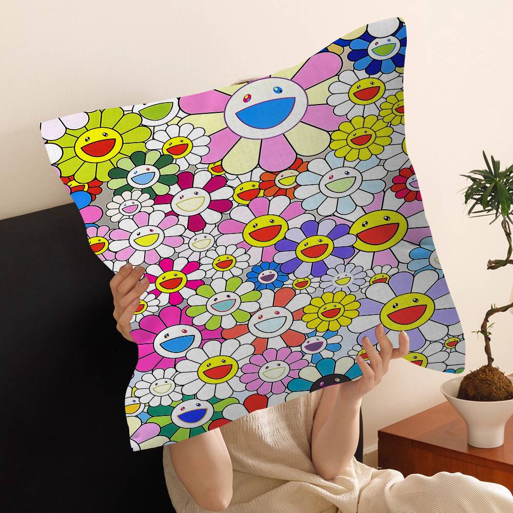 Fashing Ttakashi Mmurakami Pillow Gift Home Office Decoration Bedroom Sofa Car Cushion Cover Case x
