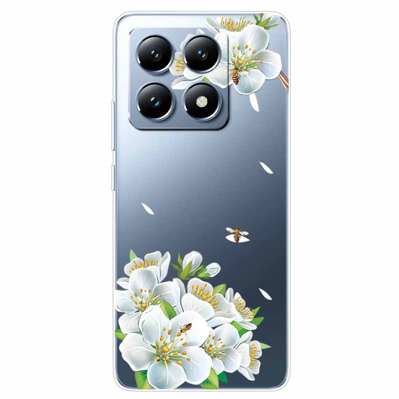 Чехол для Xiaomi 14T Pro 6.67'' Прозрачный ТПУ Силиконовый Funda Capa для Xiaomi 14T Мягкие Чехлы Mi 14t 14 t 2024 Прозрачный Coques сумка
