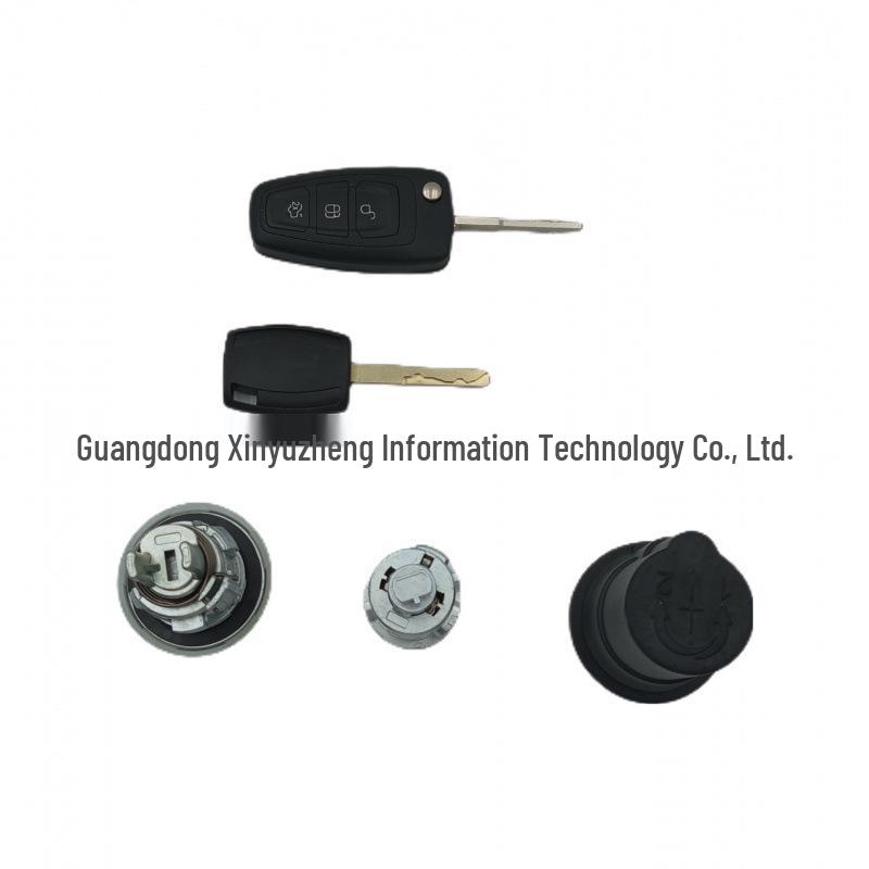 Полный комплект ключей, замков и пульта дистанционного управления для Ford Transit MK8 Custom 2014-2019.