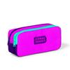 coral high Kids Pink Purple Two Compartment Pencil Bag 12062