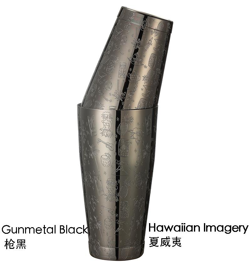 Шейкер для коктейлей Boston Shaker: Набор из 2 предметов: Профессиональный шейкер для коктейлей для бармена на 18 унций и 25 унций.