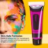 14.2ML UV Neon Face Paint Glow In The Dark Blacklight Fluorescent Water-Based Paint Washable Kids Adults Music Festivals Party Cosplay Makeup