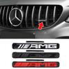 Наклейка-значок логотип на решетку радиатора капота автомобиля для Mercedes Benz AMG GLA GLC GLE GLS GT C E G Класса W177 W210 W211 E53 G63 GT