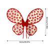 Wings Costume Butterfly Wings for Girls Organza Heart Butterfly Wings for Kids Fairy Costume Accessories Halloween Princess