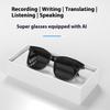 AI Intelligent Translation Wireless Bluetooth Glasses Headset 75 Languages Real-time Conference Simultaneous Interpretation