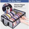 Collapsible Baseball Cap Storage Box, Large Capacity Multifunctional Hat Bag, Can Hold 40 Hats,Suitable for Dormitory Bedroom