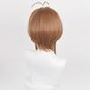 Sakura Kinomoto Cosplay Wig, Brown, Heat-Resistant, Perfect for Cosplay, Photoshoots, and Festivals (A) Free