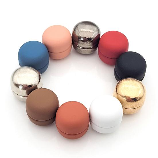 Magnetic Scarf Button for Clothing No Damage Pin Magnet Multifunctional Pin-free Button for Dress Cleavage Headscarves