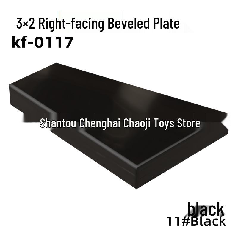 3x2 Правый клин Гладкая панель M540 - Строительные блоки Аксессуар для разработки MOC