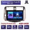 Android Carplay Car Radio Multimidia Video Player Navigation GPS For Toyota Land Cruiser Prado 150 2009-2013 2din Head Unit 4+64GB