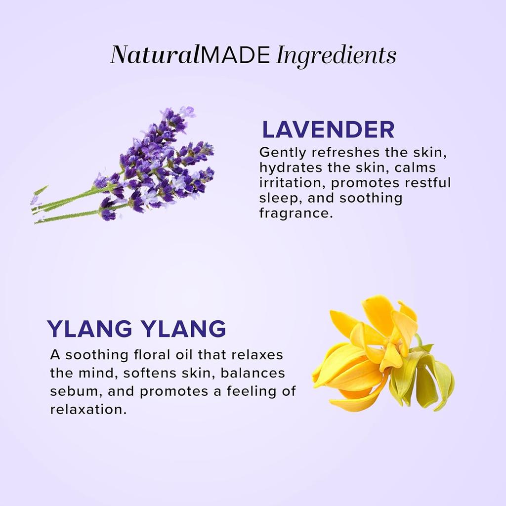KHADI NATURAL Массажное масло с лавандой и иланг-илангом 210 мл Масло для тела для снятия стресса, для расслабляющего спа и ухода за собой