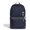 Рюкзак полиэстеровый обычный унисекс темно-синий Adidas FJ9279