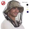Mosquito Net Repellent Hat Bug Mesh Head Fishing Cap Camp Fishing Men Hike Clothes Tackle Kit T V2W5