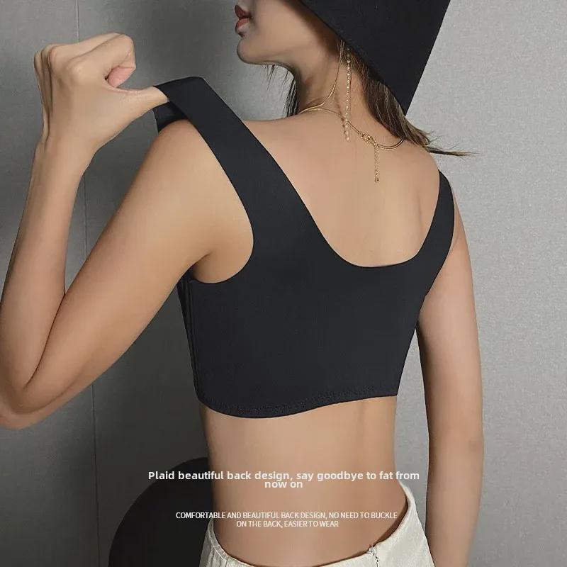 Women's Cross-Border Bralette: Thin, Wire-Free, Anti-Sagging, Front Buckle, for All Sizes
