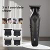 Машинки для стрижки волос для мужчин Бесшумный мотор Электробритва Быстрая зарядка через USB Парикмахерские триммеры Бритвы 3-в-1 Комплект триммера с нулевым лезвием Подарок для мужчины Муж