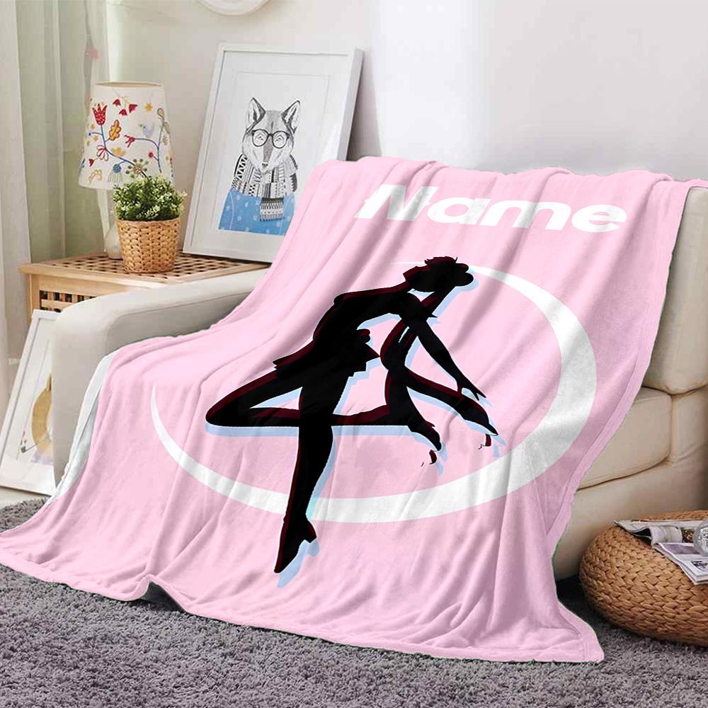 Customiz Name Personality Sailor Moon Blanket Soft &Warm Sofa Office Bed Travel Lunch Break Blanket, Gift Suitable All Seasons