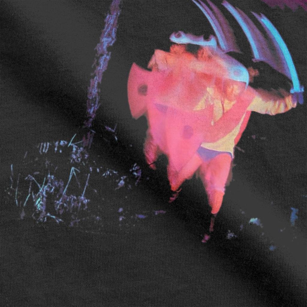 Мужская футболка Черная Официальная Paranoid Motion Trail Sabbathes Хлопковая футболка с коротким рукавом Британские рок-футболки Круглый вырез Одежда