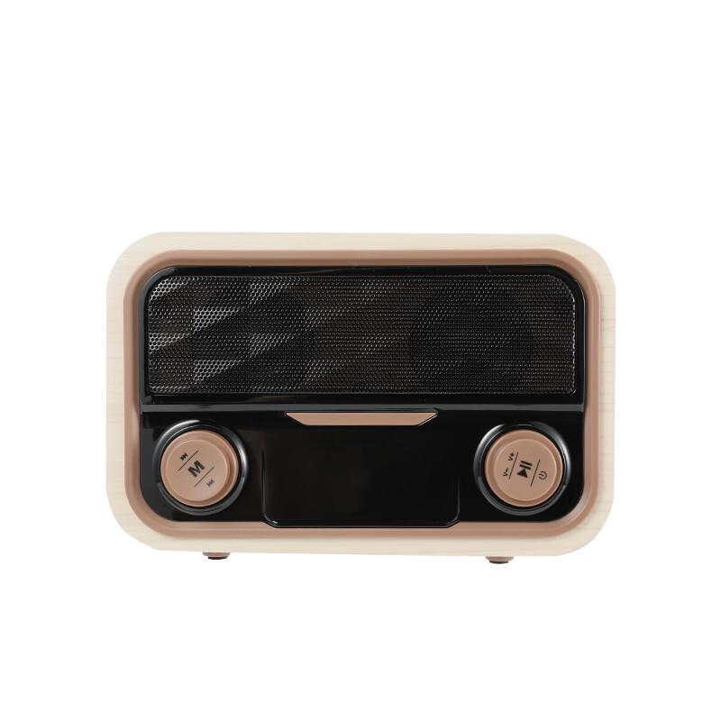 Jiguang Retro Bluetooth Radio Clock Speaker