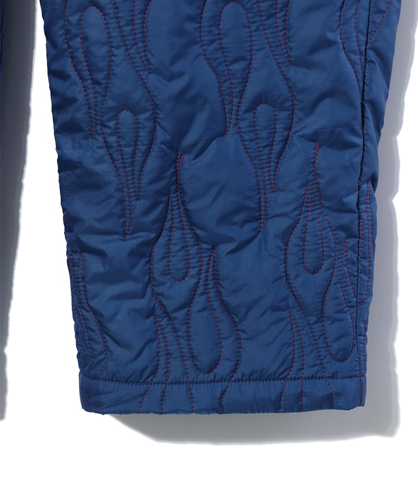 CRITIC Flame Quilting Pants Navy