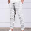 Брюки Спортивные штаны в сетку Повседневные энергичные повседневные клетчатые осенние брюки для занятий спортом