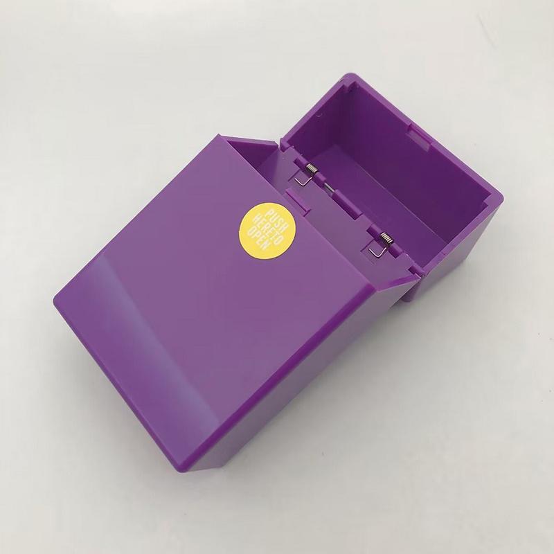 Small Size Storage Box Idol Photo Card Holder Desktop Sticker Stationery Orangizer Container Flip Lip Drawer Classification Box