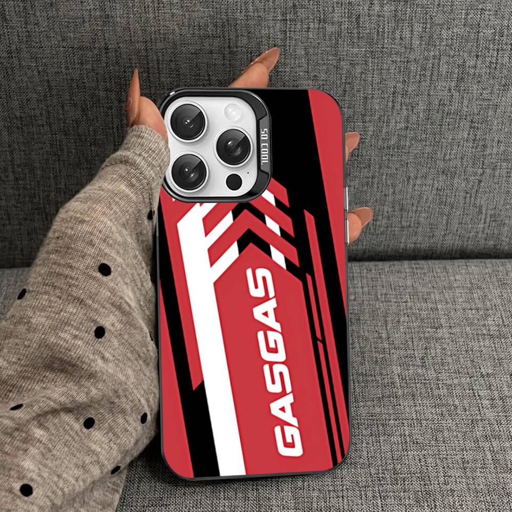 G-GasGas Red Phone Case For IPhone 16 15 14 13 12 11 Pro Max 17 Plus Colorful Cover