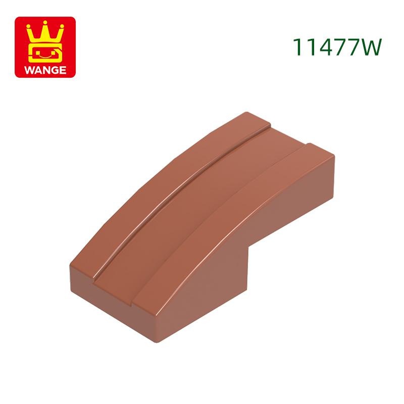 333 шт./лот 11477W Наклонный изогнутый элемент 2x1 Деталь Moc Цветные Аксессуары Совместимые с Кирпичиками DIY Детская Игрушка Строительная Сборка Детали
