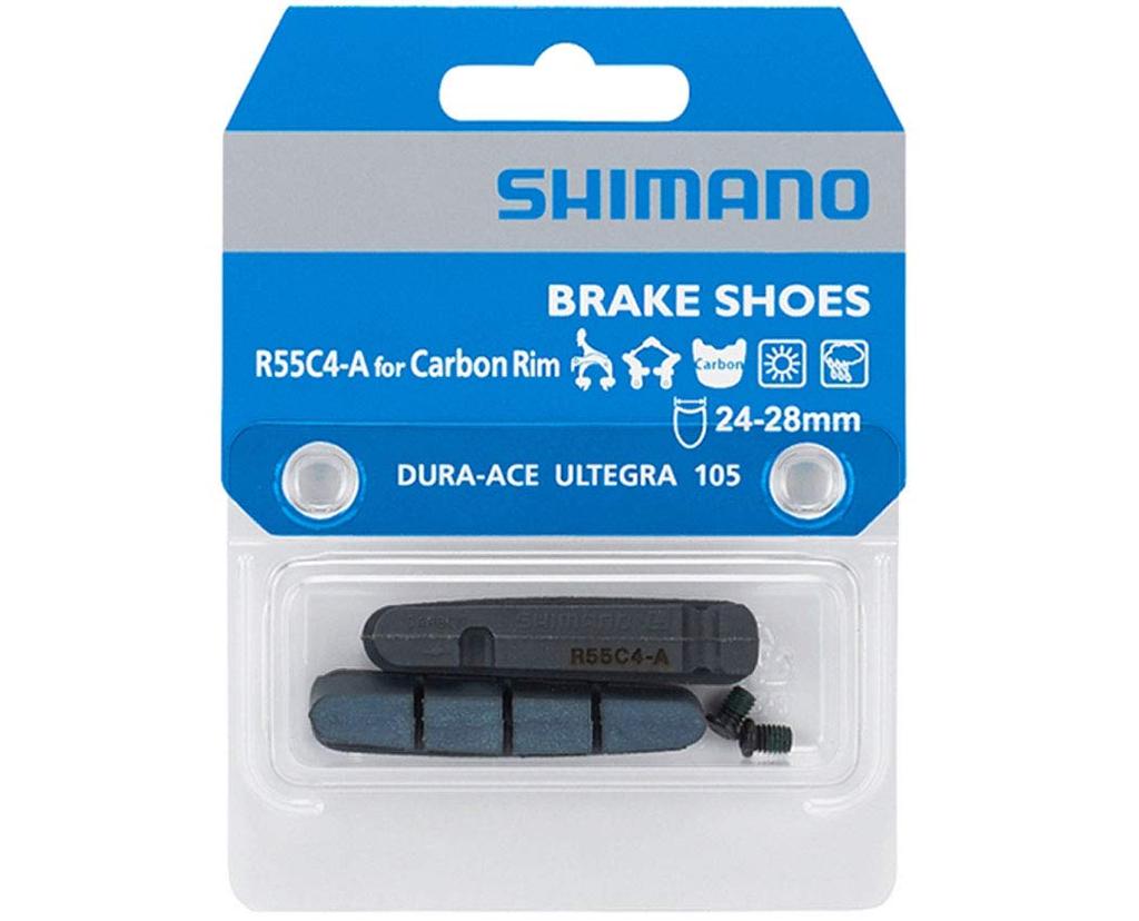 SHIMANO Ремонтные детали картриджного типа тормозная колодка тонкий крепежный винт и правый для карбонового обода Y8PP98060 R55C4-A (1мм башмак) & (Левая пара) BR-R7000 BR-R8000