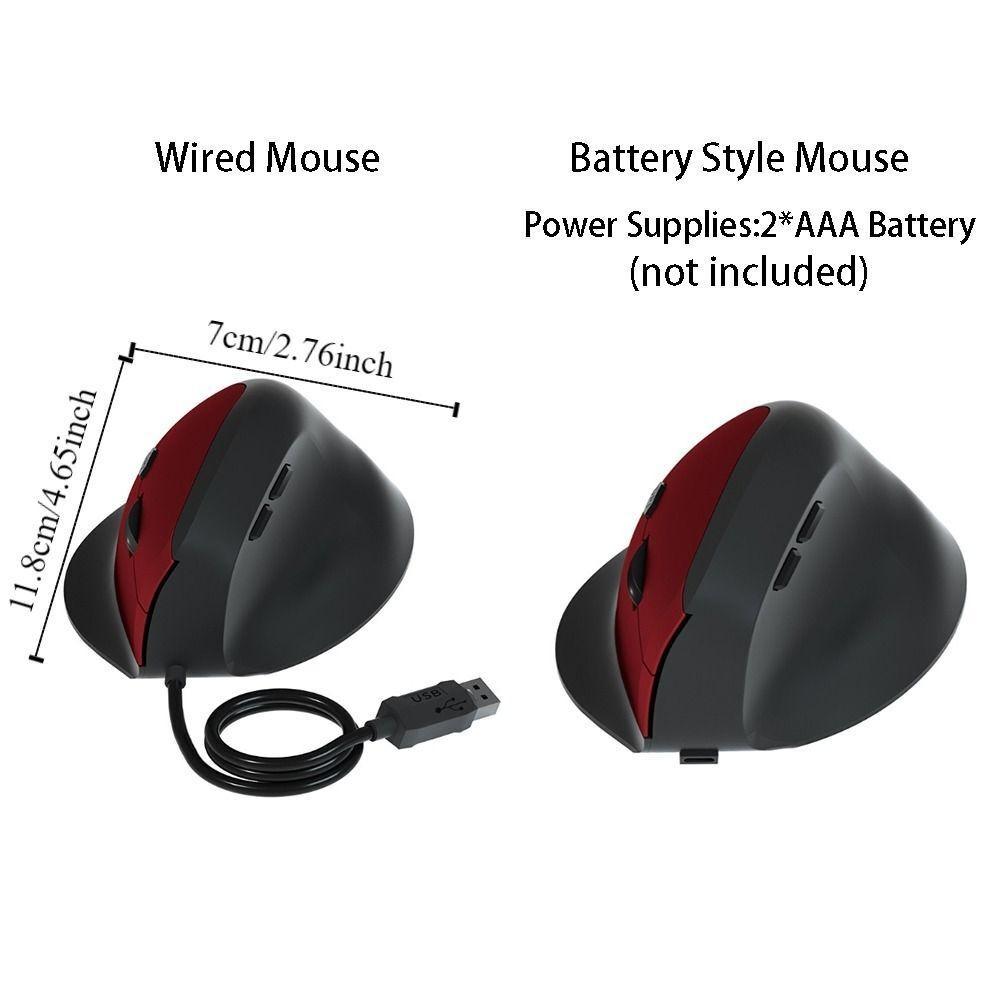 800/1200/1600DPI 2,4G Эргономичная Оптическая Мышь Удобные ABS Игровые Мыши 6 Бесшумных Кнопок Вертикальная Мышь Игровые Мыши Офис