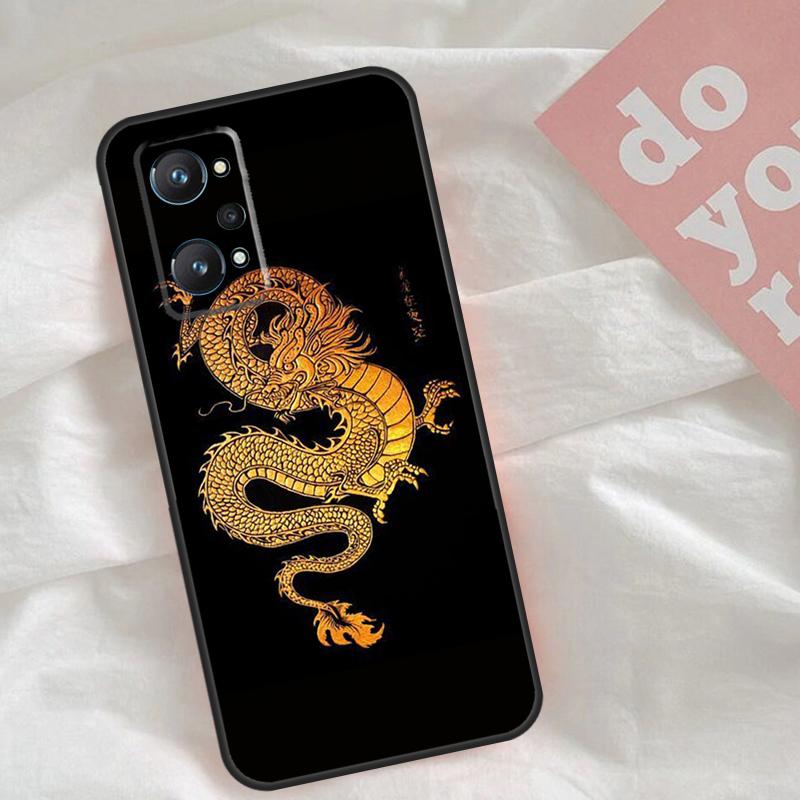 Модный чехол с китайским драконом для Realme C51 C75 C63 C61 C55 C53 C35 C65 C67 C71 15 11 12 13 14 Pro Plus GT6 GT7 Pro