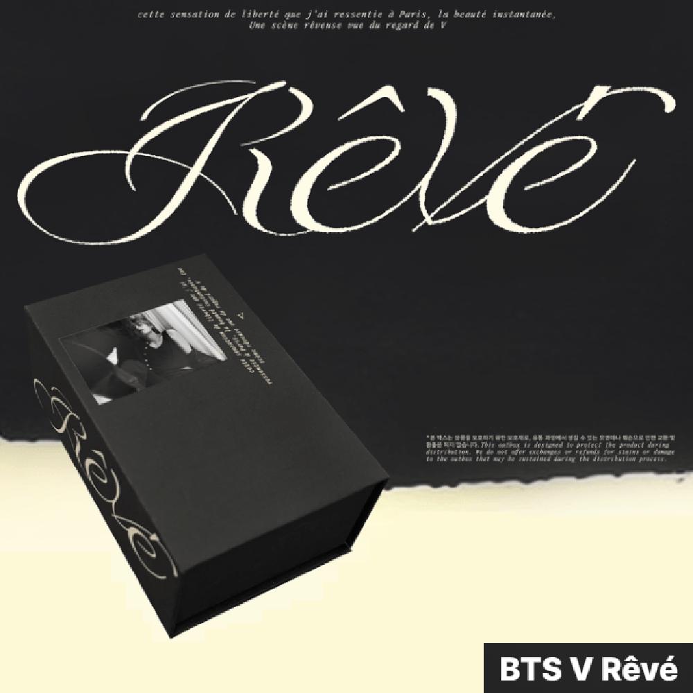 BTS V Rêvé Reve Открытка + Магнит + Брелок с этикеткой