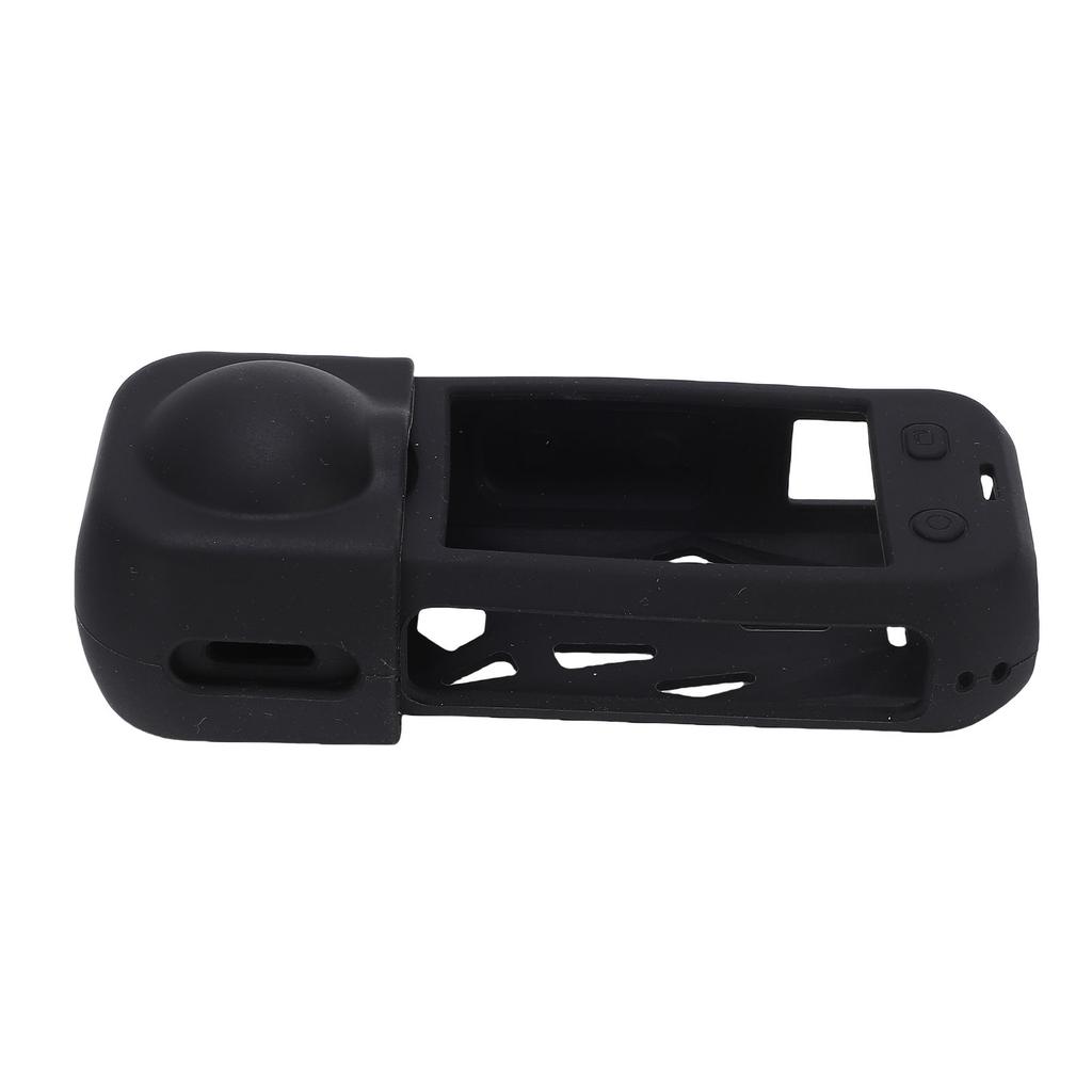Silicone Case Lens Cap Fit for Insta360 X5 Anti Slip Soft Anti Drop Heat Dissipation Panoramic Action Camera Protective