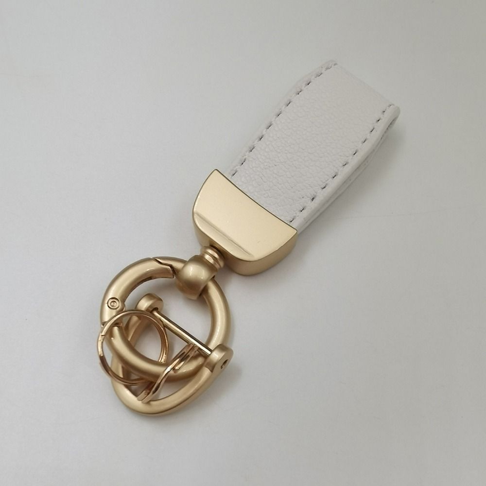 with Zinc Alloy Ring Car Key Chains Heavy Duty Metal Key Fob Fashion Car Keychain Men and Women