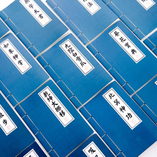 Винтажные китайские писания Боевые искусства Кунг-фу Блокноты формата А5 Канцелярские товары