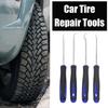 Набор из 4 отверток для сальников автомобильных масляных колец, уплотнительных колец, съемников, крючков, инструментов для ремонта автомобиля