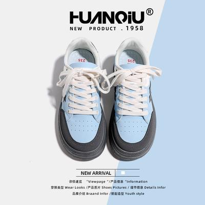 Глобальная женская обувь обувь на толстой подошве 2025 весна школьный стиль универсальный нишевый тренд повседневная обувь KM-LWX3082