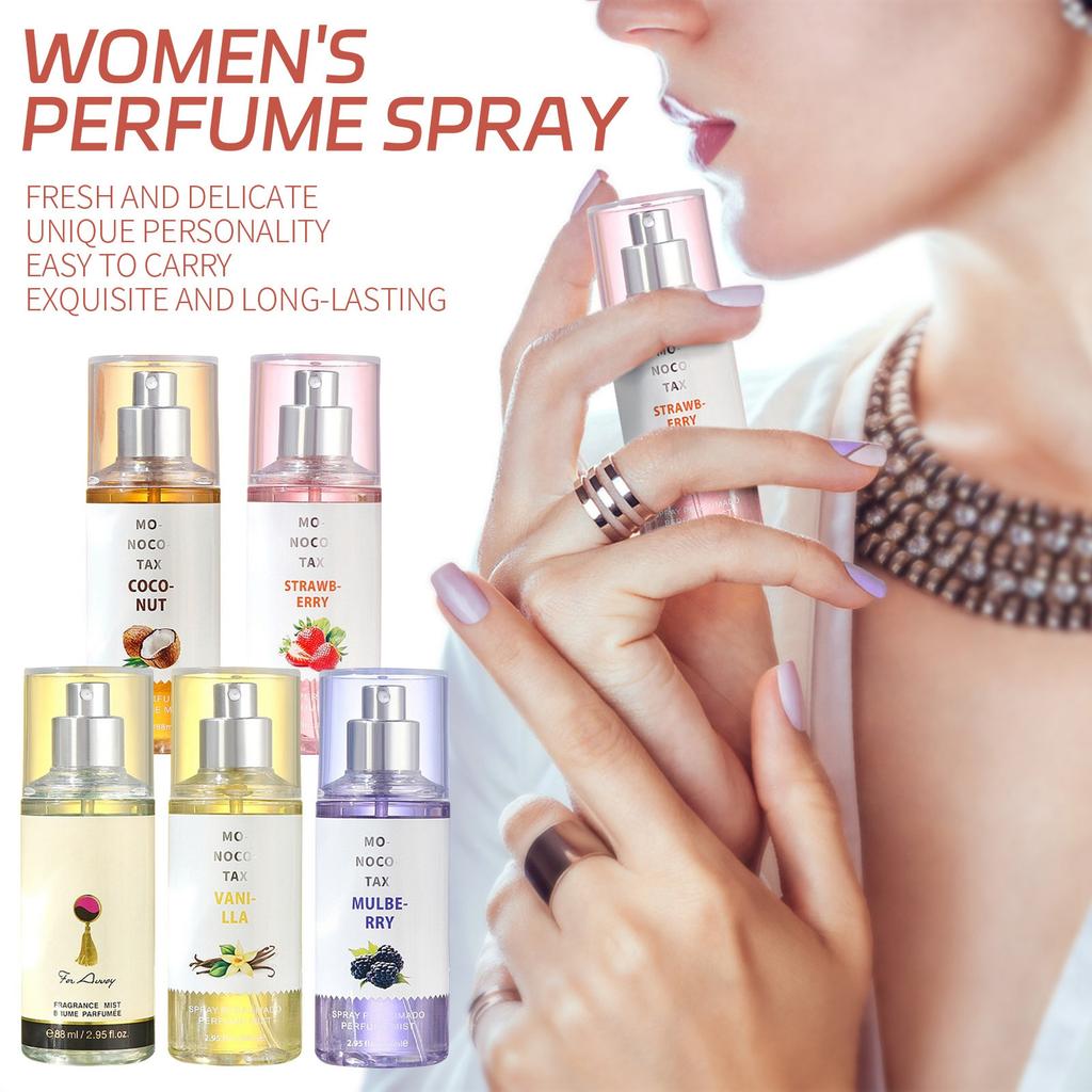 Женский парфюм-спрей для тела со стойким цветочным и фруктовым ароматом, элегантные духи с уникальным очарованием, 88 мл