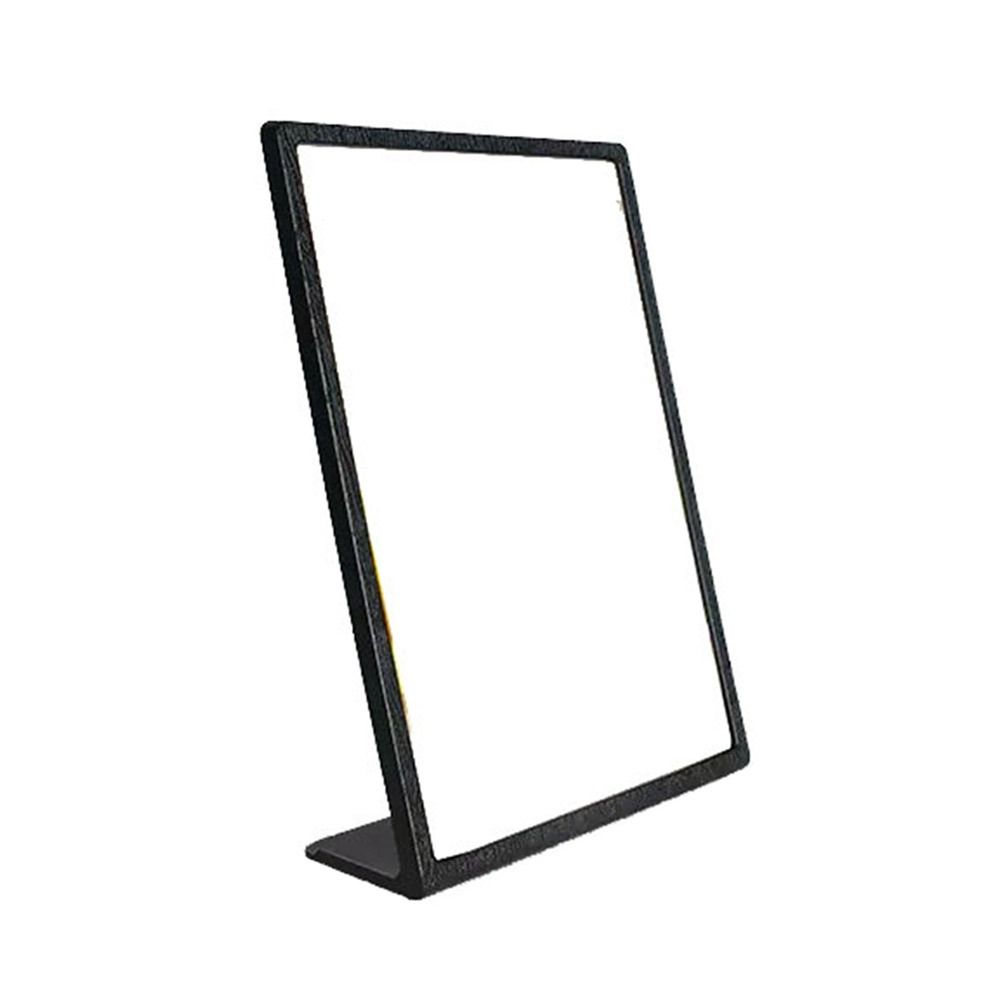 Пластиковая панель Каталог вин Подставка для меню A4 A5 A6 L-образный держатель для настольных карточек Настольный держатель для фотокарточек с орнаментом